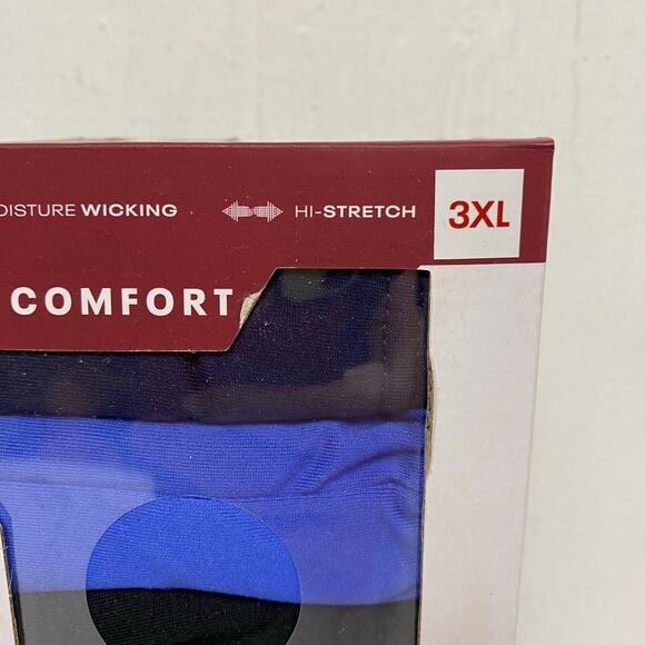 Reebok Performance Tech Comfort Low Rise Briefs Pack of 6 Size 3XL - Picture 2 of 4